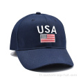 Broidered American USA Flag Cap de baseball